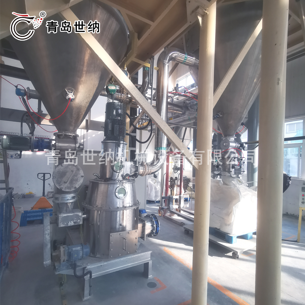  青島鈦白粉超微機械粉（fěn）碎生產線 