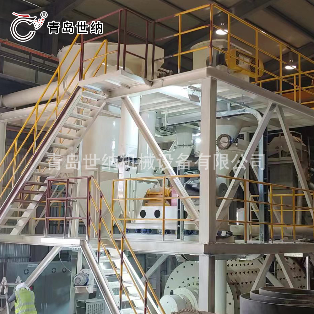  韓國長石球磨分級生（shēng）產線 