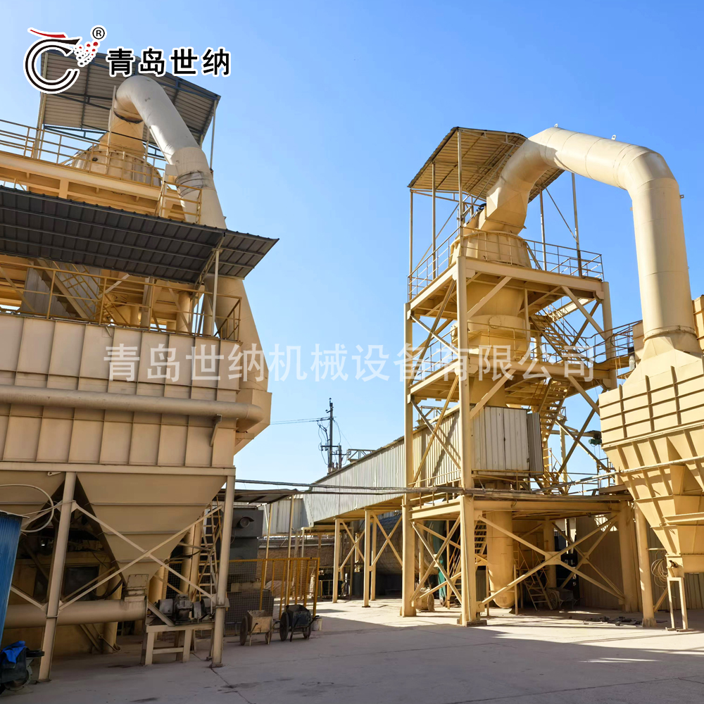  【青島青青草网站】壓裂支（zhī）撐劑用ITC1250氣流分級機 